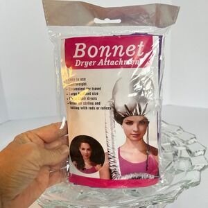 Bonnet Hair Dryer Attachment Portable Lightweight Large‎ Bouffant Purple